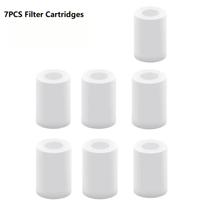 Filtre de douche à cartouche en coton PP 5 microns – Purificateur d'eau pour pommeau de douche, filtration domestique 7