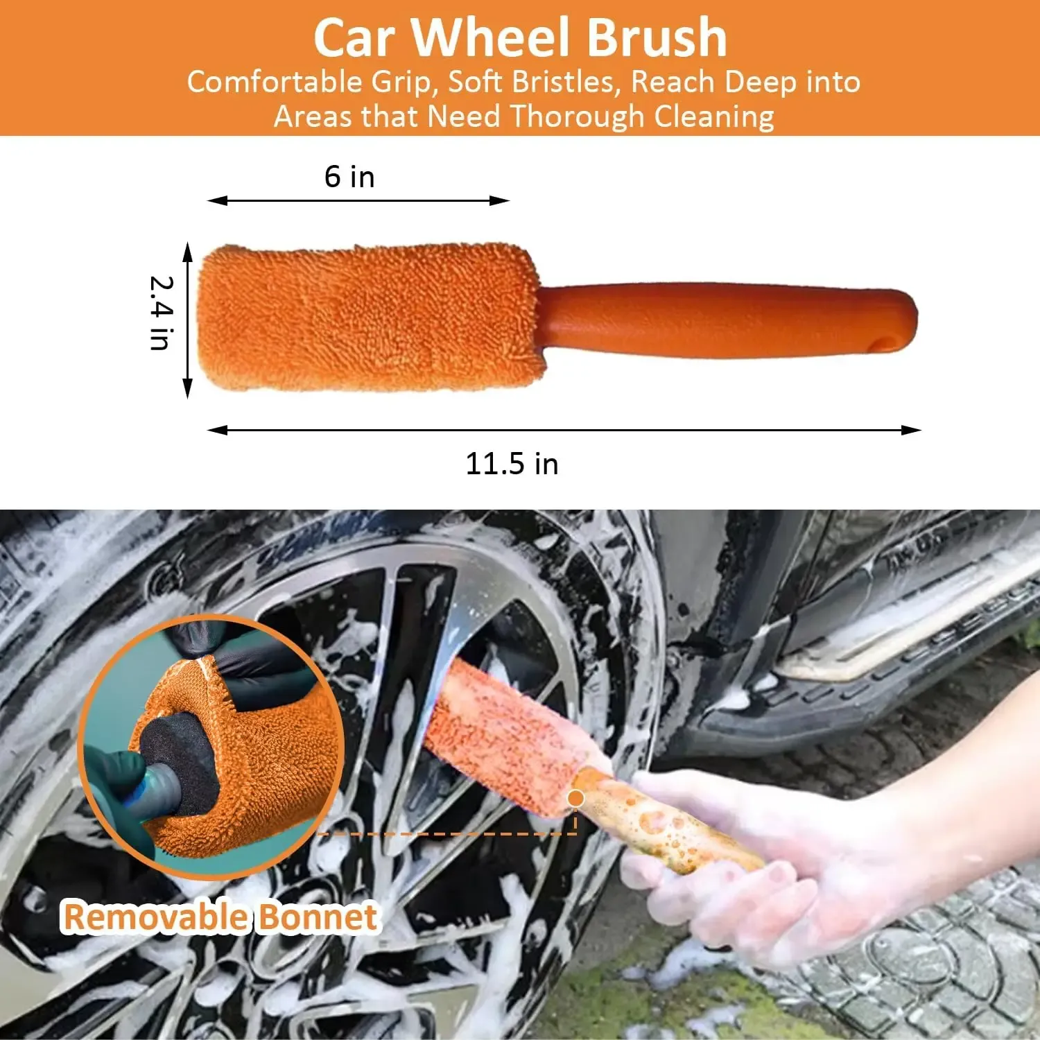 Kit de lavage de voiture, vue d'ensemble des outils
