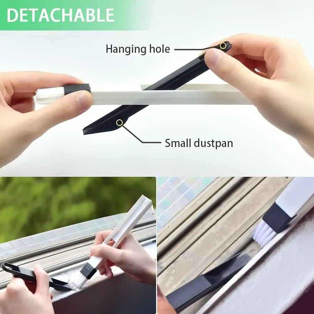 Ensemble de brosses de nettoyage rangé