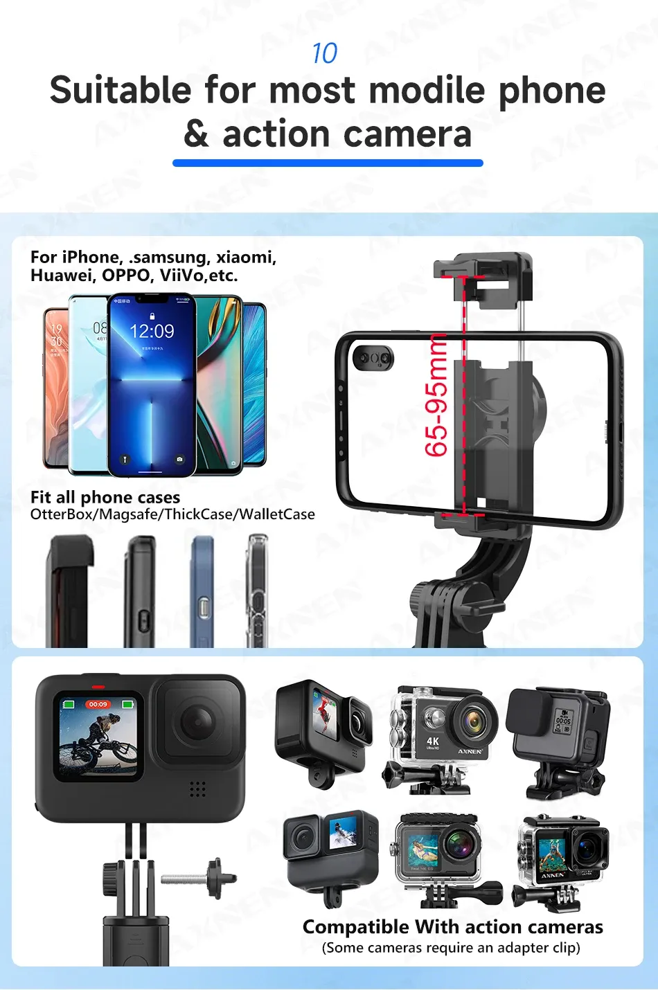 Compatibilité avec les smartphones
