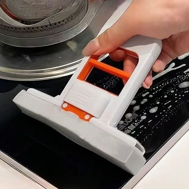 Mini serpillière multifonctionnelle rétractable humide/sèche pour cuisine, salle de bain et voiture | Outil de nettoyage compact et pratique en plastique durable pour la maison 2