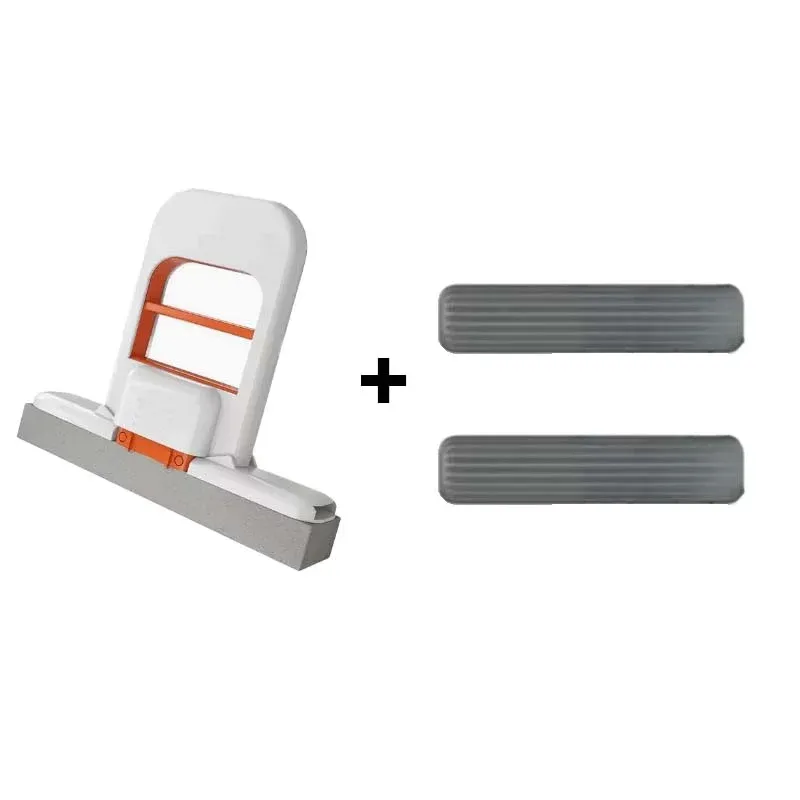 Mini serpillière multifonctionnelle rétractable humide/sèche pour cuisine, salle de bain et voiture | Outil de nettoyage compact et pratique en plastique durable pour la maison 8