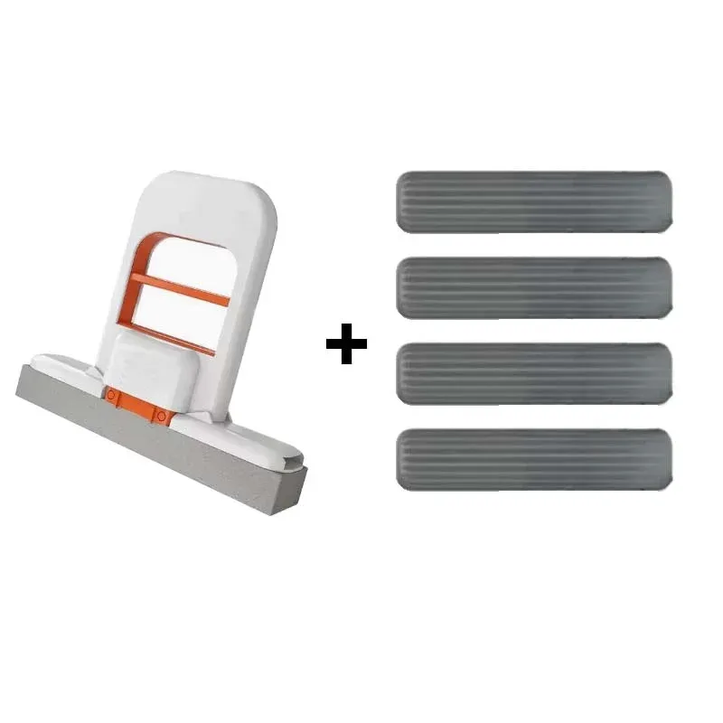 Mini serpillière multifonctionnelle rétractable humide/sèche pour cuisine, salle de bain et voiture | Outil de nettoyage compact et pratique en plastique durable pour la maison 9