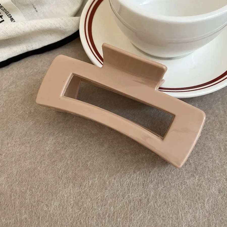 Pinces à cheveux croisées mates pour femmes et filles, lot de 2 ou 4, grandes pinces crabe au style coréen 11
