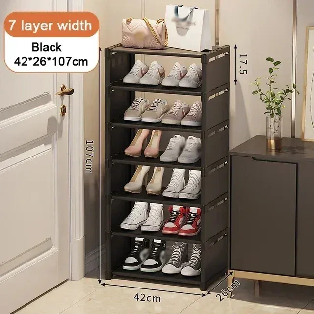 Étagère à chaussures et organisateur pour sacs à main et montres 17