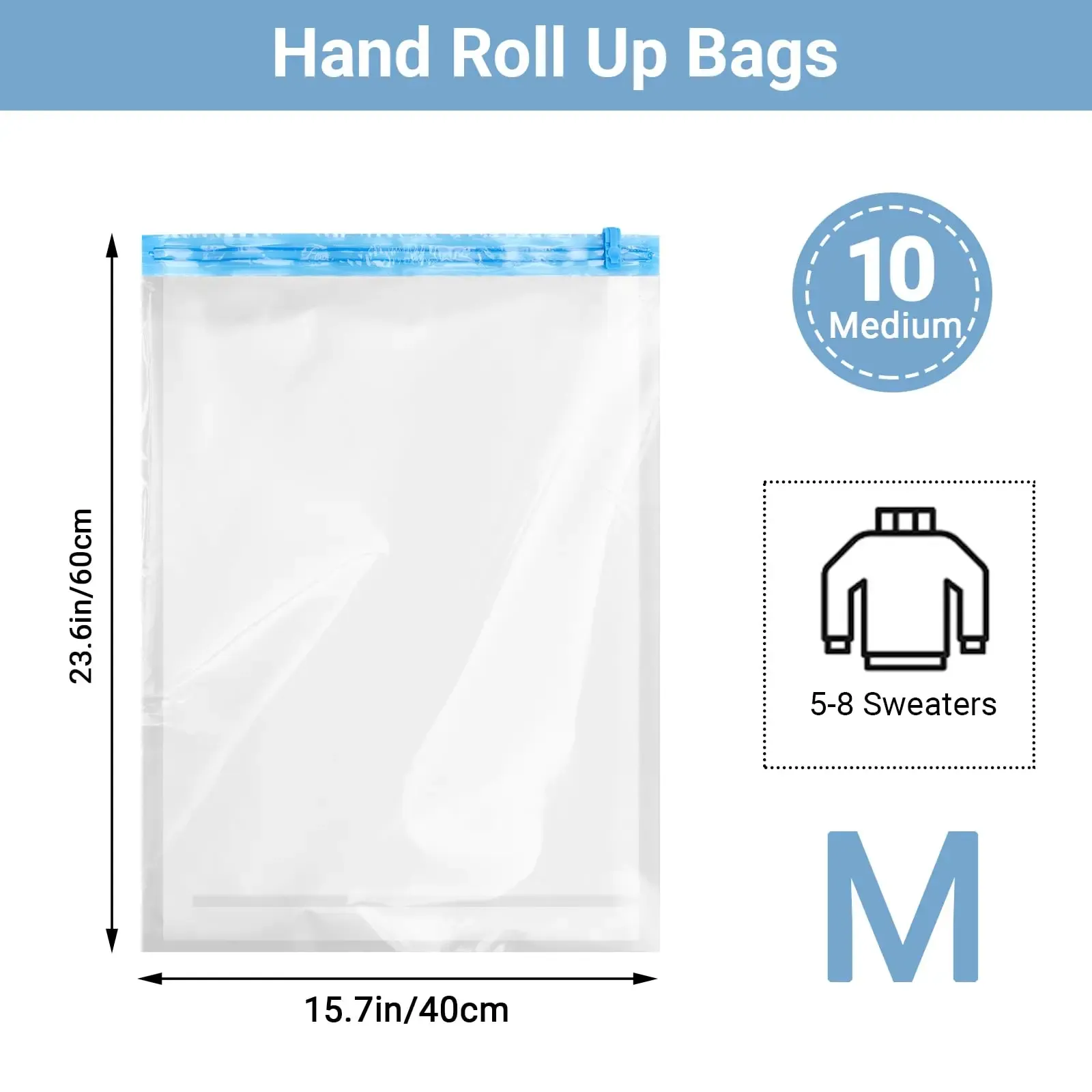 Sacs de compression de voyage pour bagages, gain de place, idéal croisière 23
