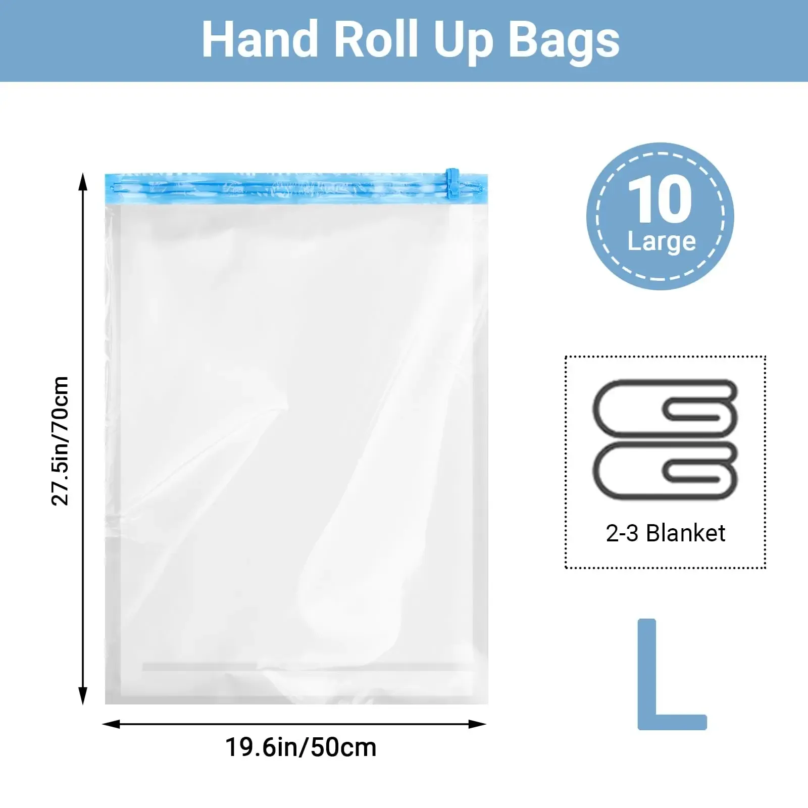 Sacs de compression de voyage pour bagages, gain de place, idéal croisière 22