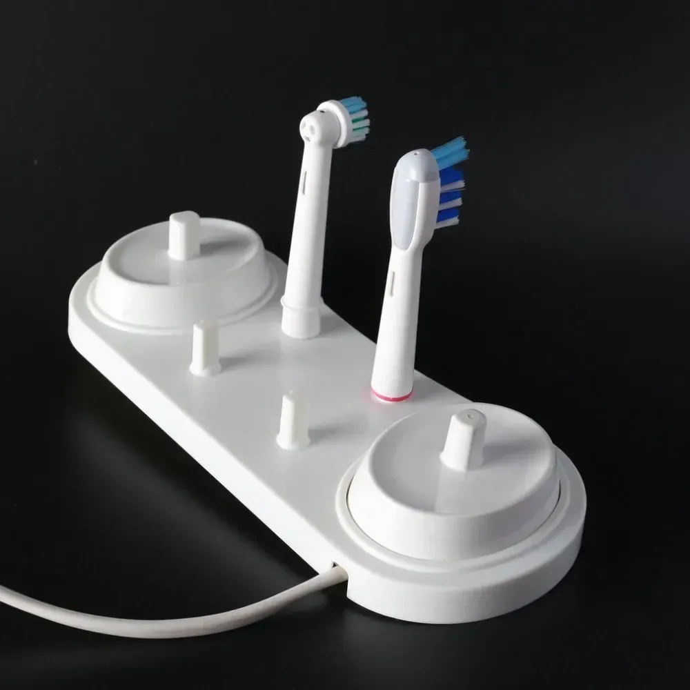 Support pour brosse à dents électrique Oral-B avec passage pour chargeur, pour salle de bain (1 pièce) - Image 1