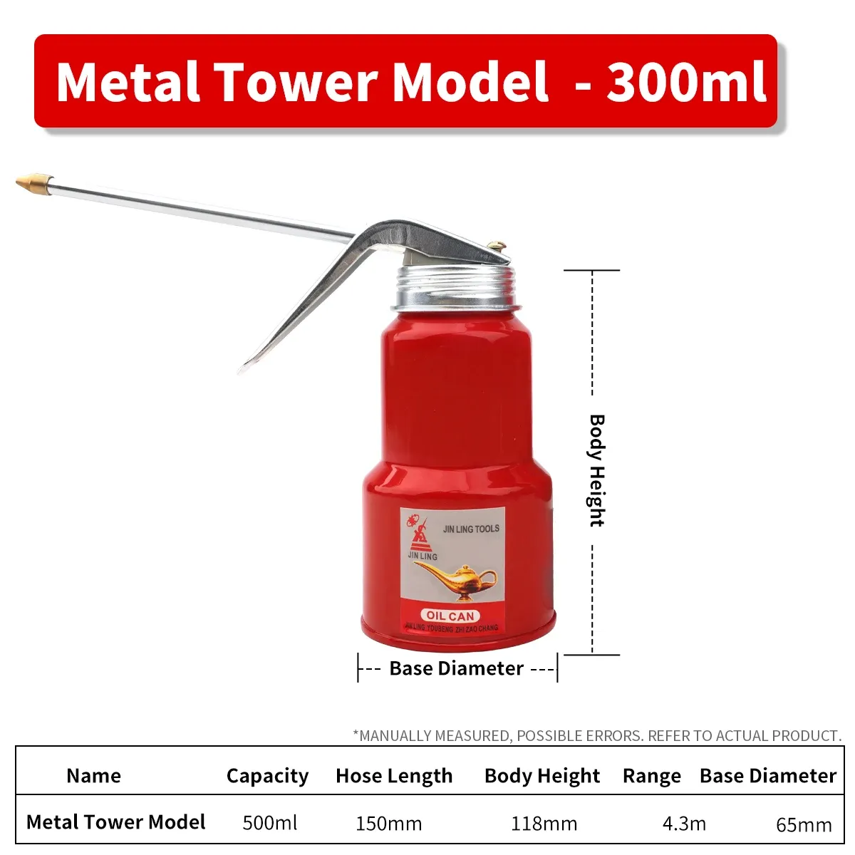 Burette à huile à bec pompe, 250 ml à 500 ml, pistolet graisseur haute pression à levier pour atelier 9