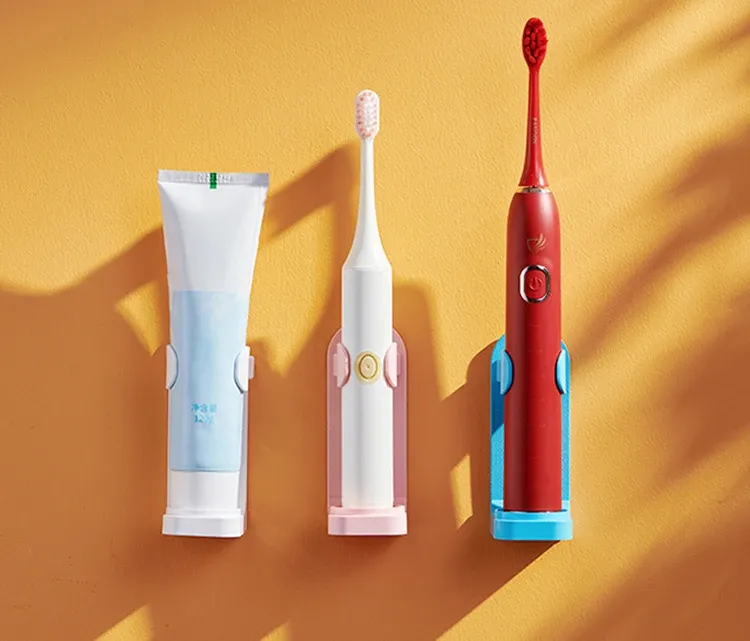 Porte-brosse à dents mural finition soignée