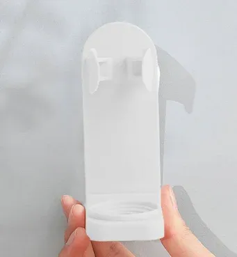 Porte-brosse à dents électrique mural adhésif, organisateur de salle de bain pour un rangement pratique et un séchage optimal 8