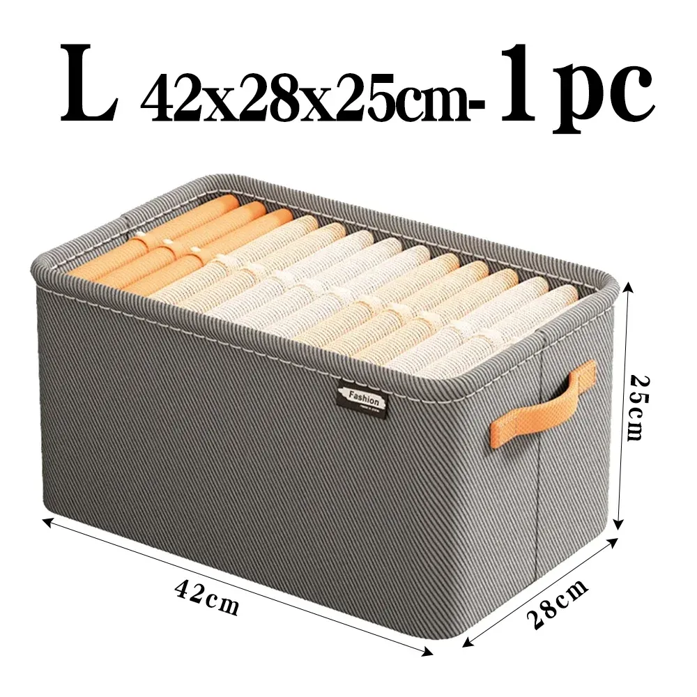 Organisateur de vêtements épais pour pantalons et pulls, tiroirs de rangement pour jeans et garde-robe 7