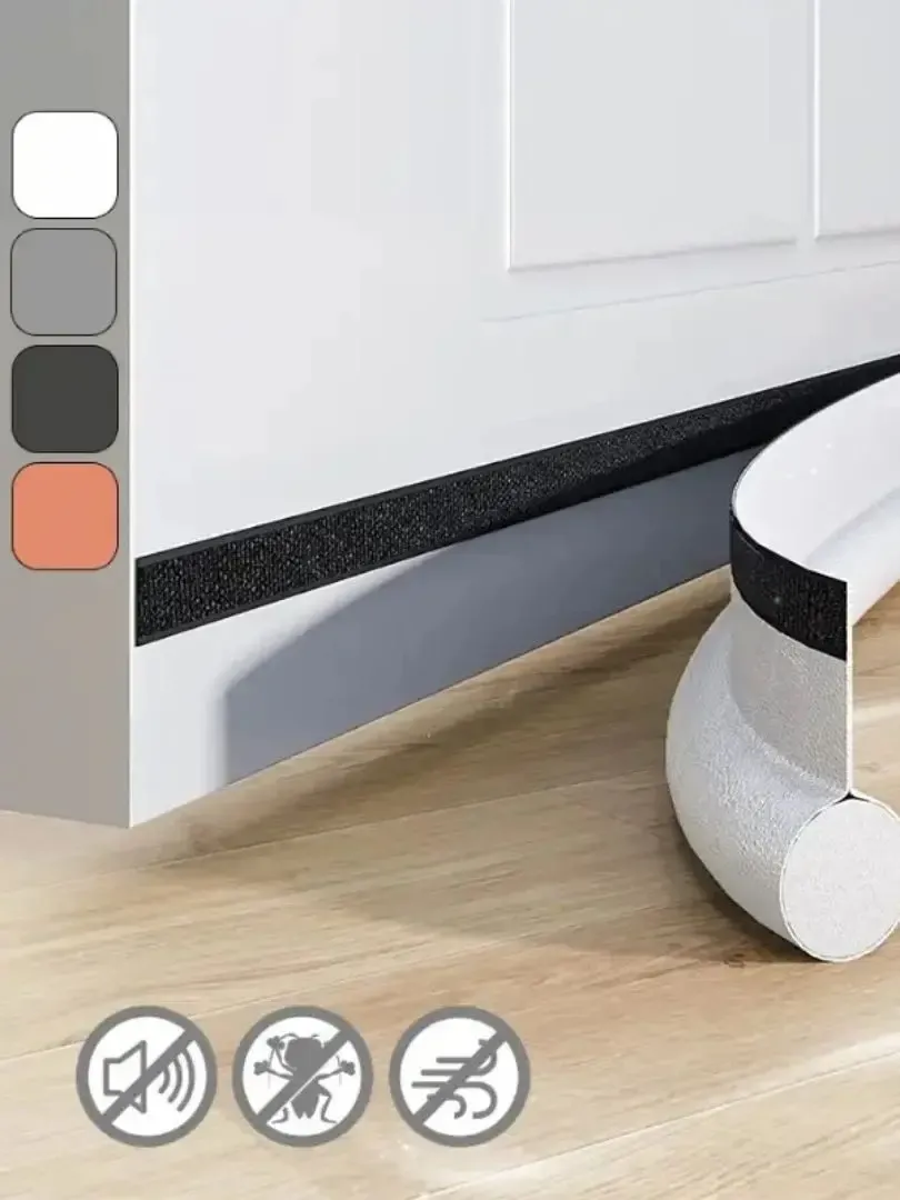 Bas de porte en mousse adhésif, vue du produit