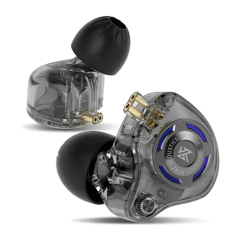 Écouteurs HiFi KZ Gale à basses renforcées, pilote dynamique super linéaire, conception détachable pour le jeu et la musique 2