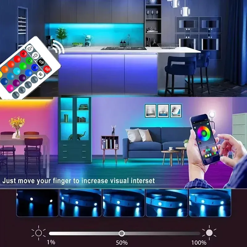 Ruban LED RVB éclairage de bar