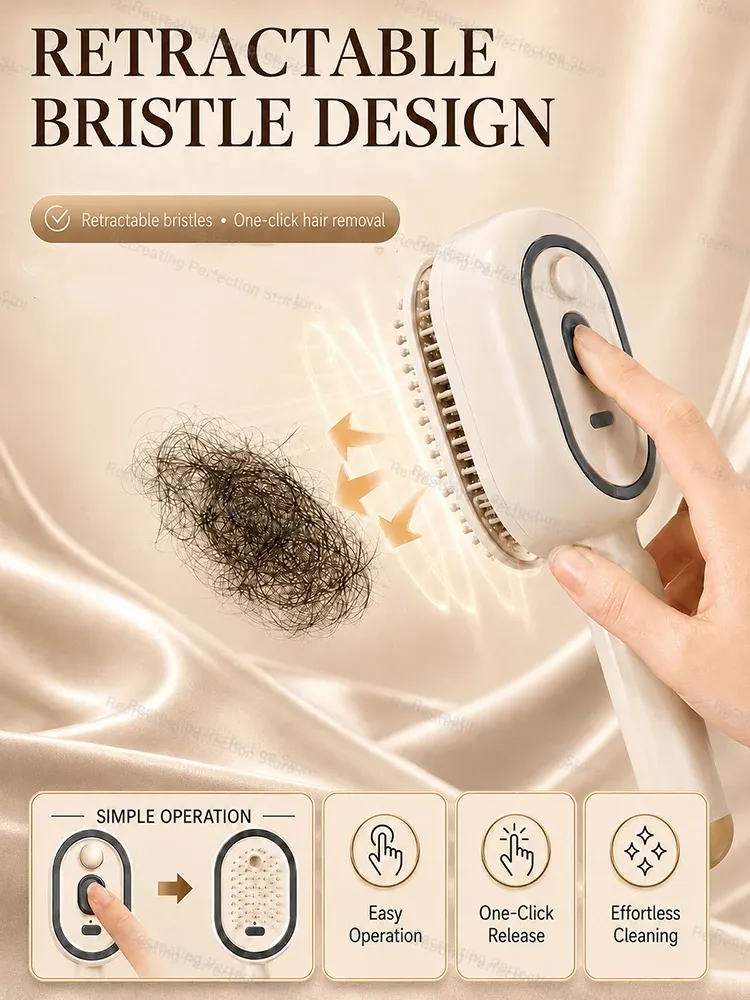 Démêlage des cheveux humides