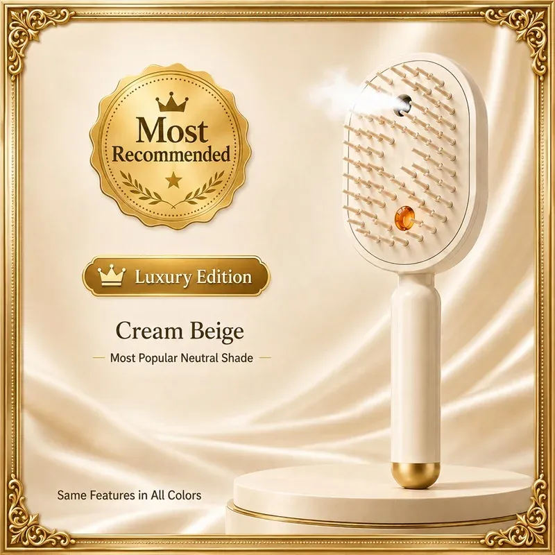 Brosse à cheveux électrique massante à coussin d'air – Anti-emmêlement, lissante, massage du cuir chevelu, utilisation sur cheveux secs et humides, chargement rapide USB-C 7