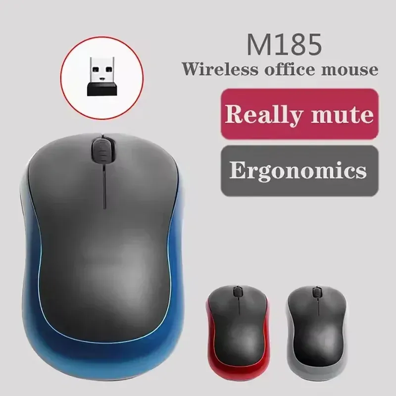 Souris sans fil M185 vue de face