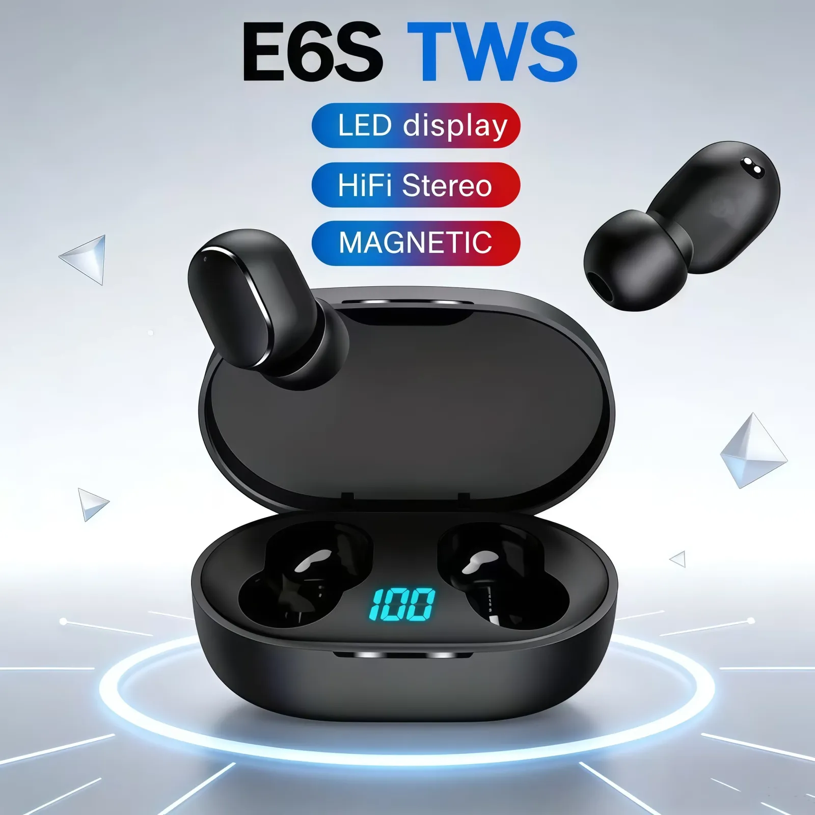 Écouteurs sans fil TWS E6S