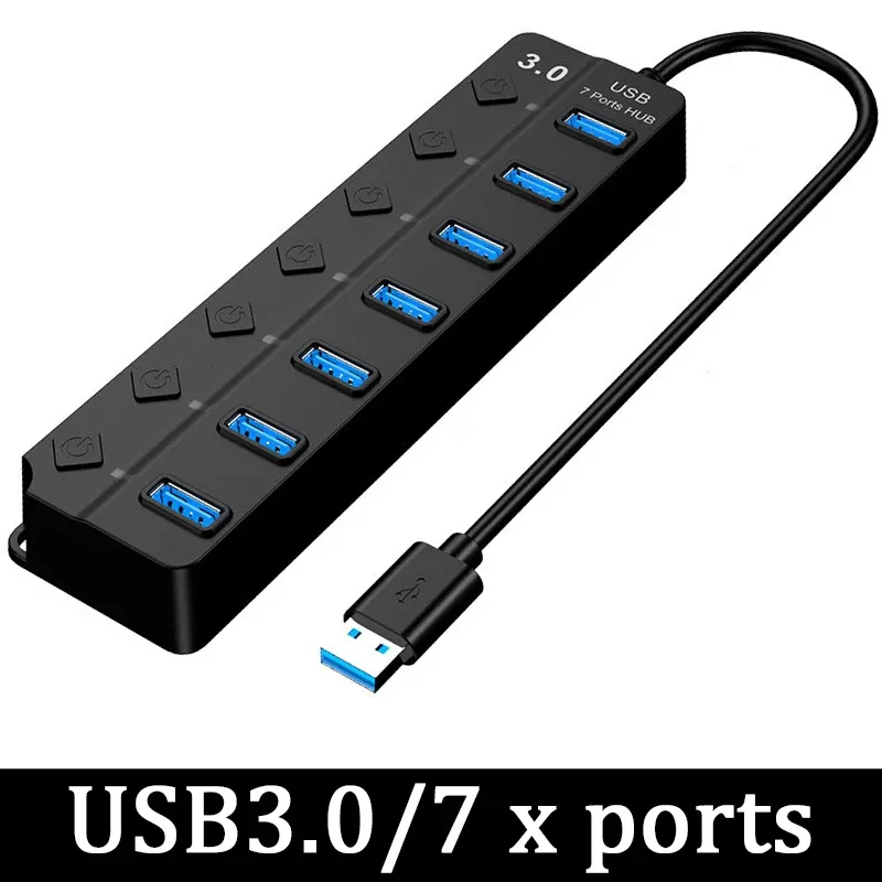 Hub USB 3.0 multi-ports (4 à 7 ports) avec câble de 30 cm 11