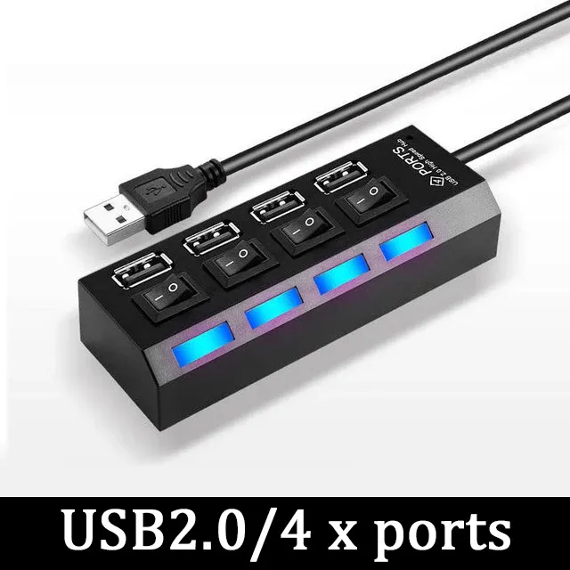 Hub USB 3.0 multi-ports (4 à 7 ports) avec câble de 30 cm 8
