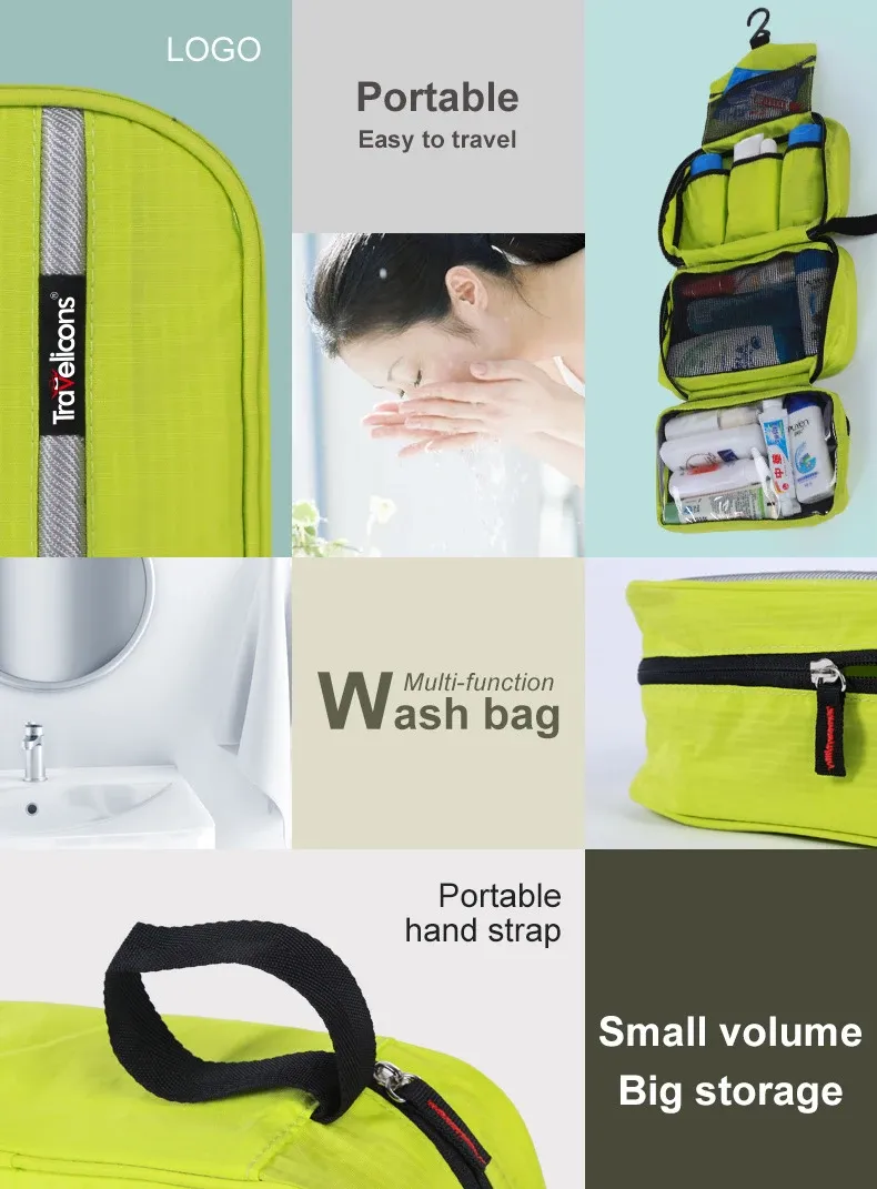 Trousse de toilette suspendue vue de face
