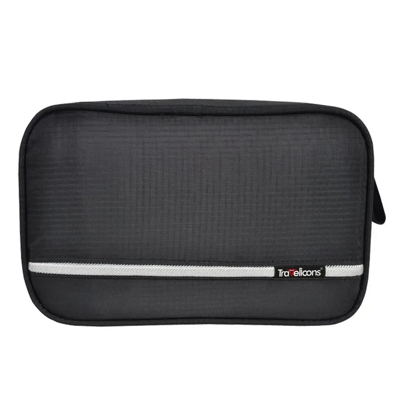 Trousse de toilette suspendue pour le voyage, organisateur robuste pour hommes et femmes, cosmétiques et maquillage 8