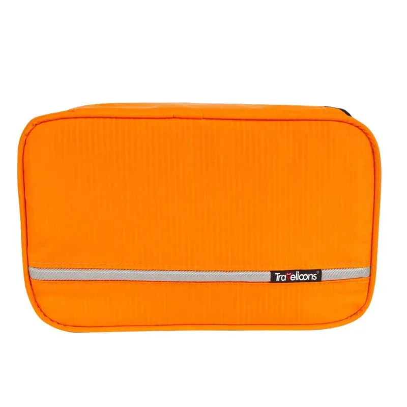 Trousse de toilette suspendue pour le voyage, organisateur robuste pour hommes et femmes, cosmétiques et maquillage 7