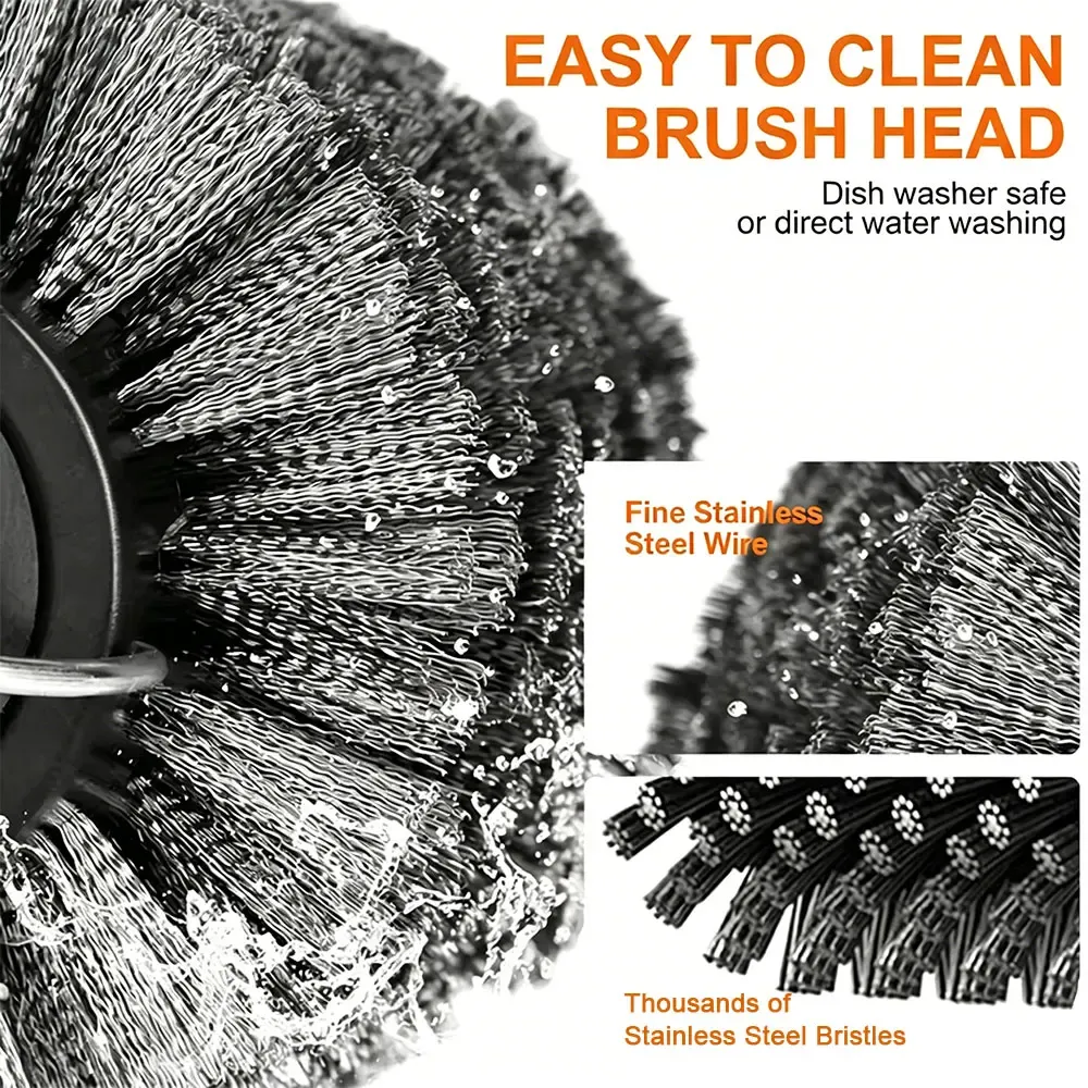 Brosse de nettoyage en situation