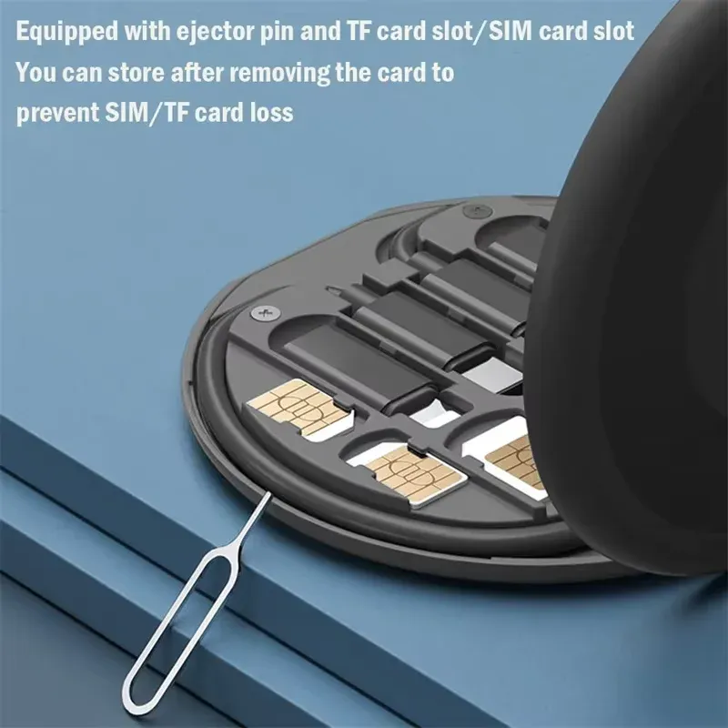 Boîte de rangement portable multifonction pour câbles de données, support de téléphone portable à charge rapide 60 W, kit de câbles de charge, adaptateur multi-embouts 3