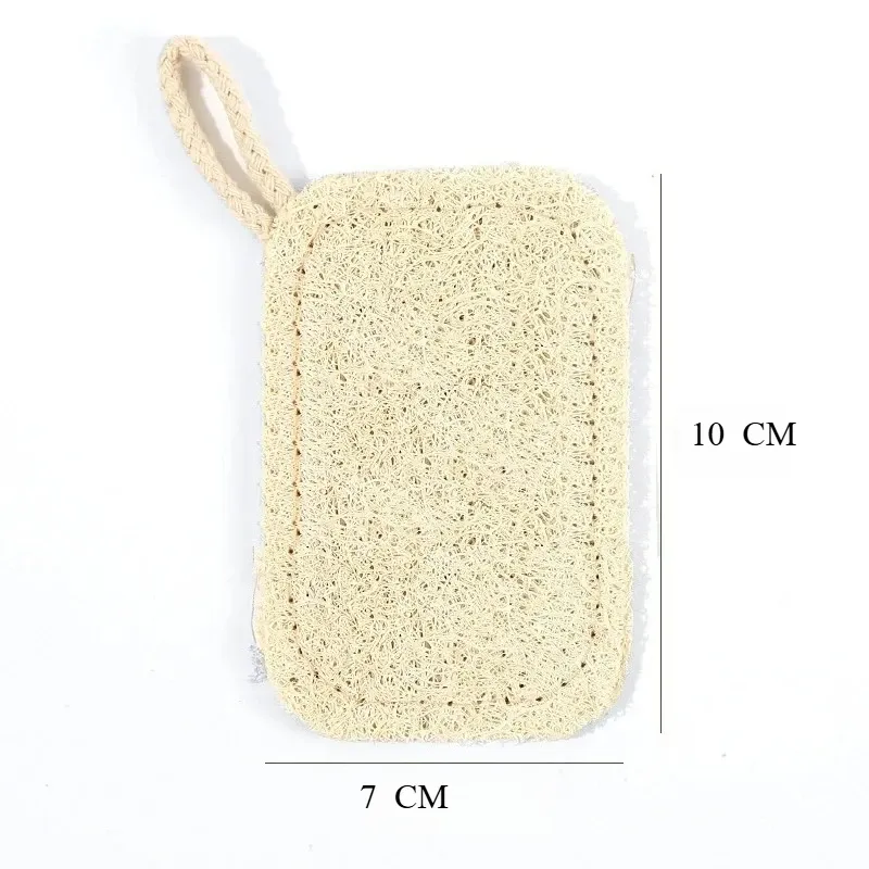 Éponge à vaisselle naturelle en loofah avec corde de suspension 2