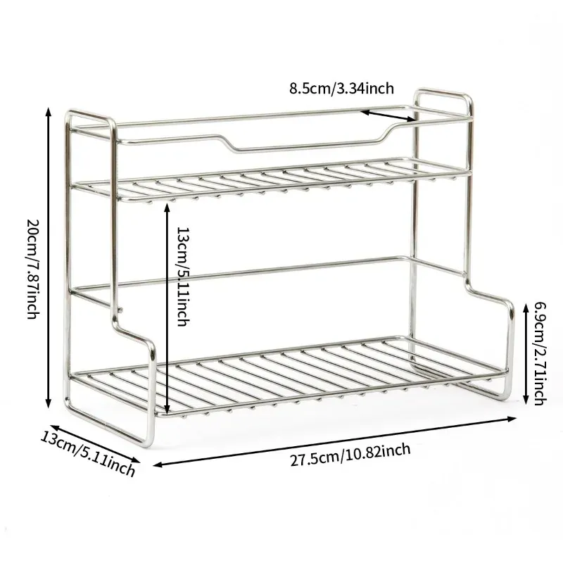 Vue d'ensemble du panier de rangement de cuisine