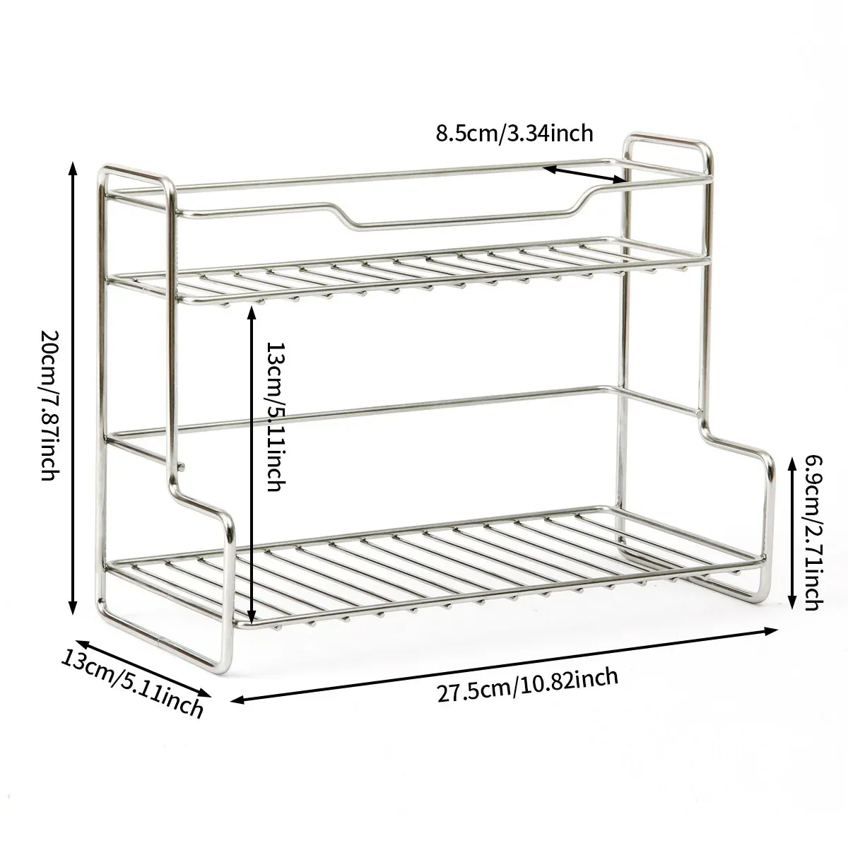 Support de rangement de cuisine, étagère de garde-manger portable et robuste, multifonction pour cuisine, maison, restaurant, placard et salon 8