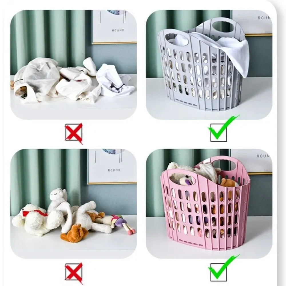 Panier à linge pliable, présentation finale