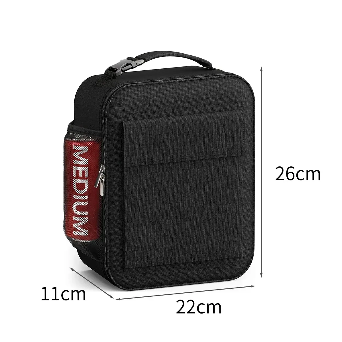 Sac à déjeuner isotherme portable et épais pour pique-nique en plein air, boîte Bento, sac isotherme froid pour femmes et hommes, idéal pour le bureau et le travail 10