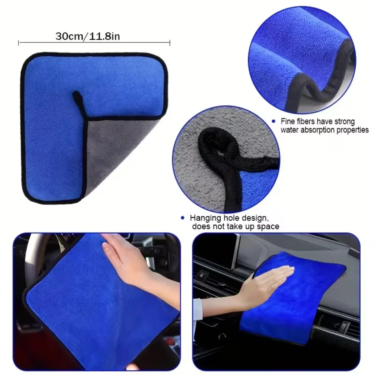 Kit d'outils de nettoyage automobile, 16/20 pièces, pour fentes de sièges et conduits de climatisation, assortiment de brosses de détail 4