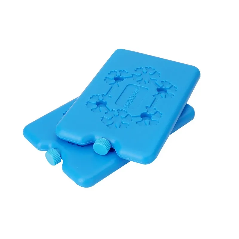 Bloc réfrigérant portable et réutilisable pour congélateur, pack de refroidissement longue durée à remplir d'eau pour la conservation des aliments frais 7