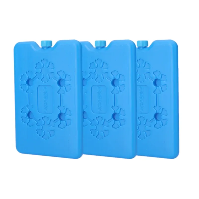 Bloc réfrigérant portable et réutilisable pour congélateur, pack de refroidissement longue durée à remplir d'eau pour la conservation des aliments frais 8