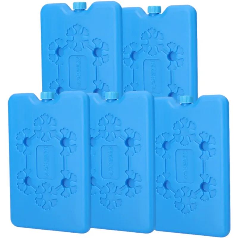 Bloc réfrigérant portable et réutilisable pour congélateur, pack de refroidissement longue durée à remplir d'eau pour la conservation des aliments frais 10