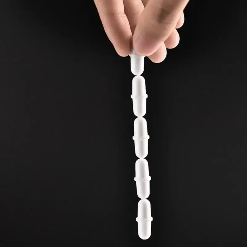 Lot de 5 ou 15 pièces : mélangeur intelligent à agitation automatique pour tasse thermique à aimant, non corrosif, avec capsule et tige d'agitation magnétique cylindrique 8