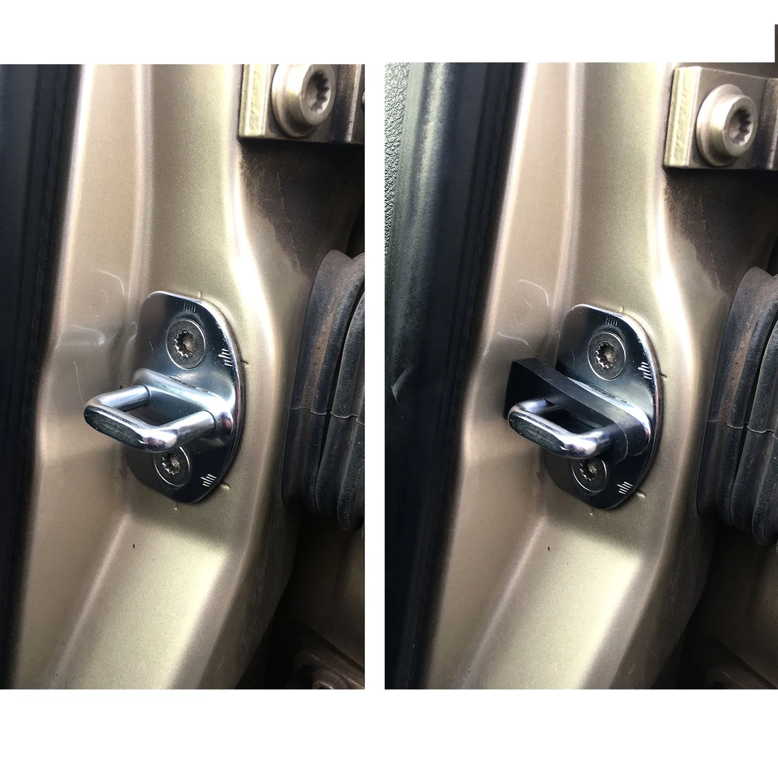 Amortisseur de verrouillage de porte pour Skoda Fabia, Kodiaq, Octavia, Superb et Yinous, insonorisant et silencieux 2