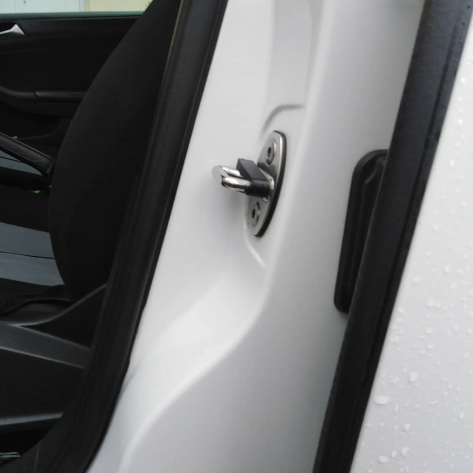Amortisseur de verrouillage de porte pour Skoda Fabia, Kodiaq, Octavia, Superb et Yinous, insonorisant et silencieux 4