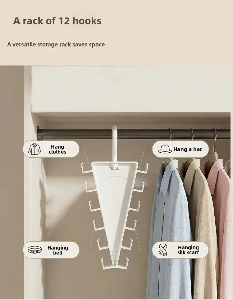 Porte-vêtements en V vue d'ensemble