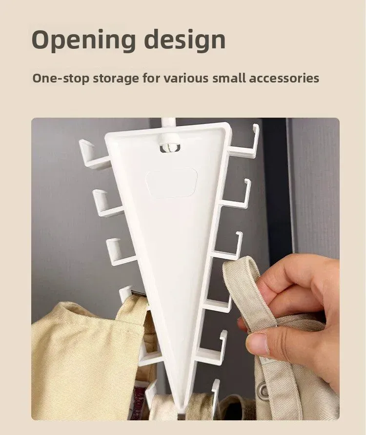 Porte-vêtements en V dans une chambre à coucher