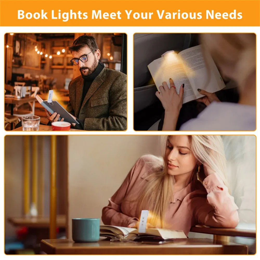 Lampe de lecture LED au design compact