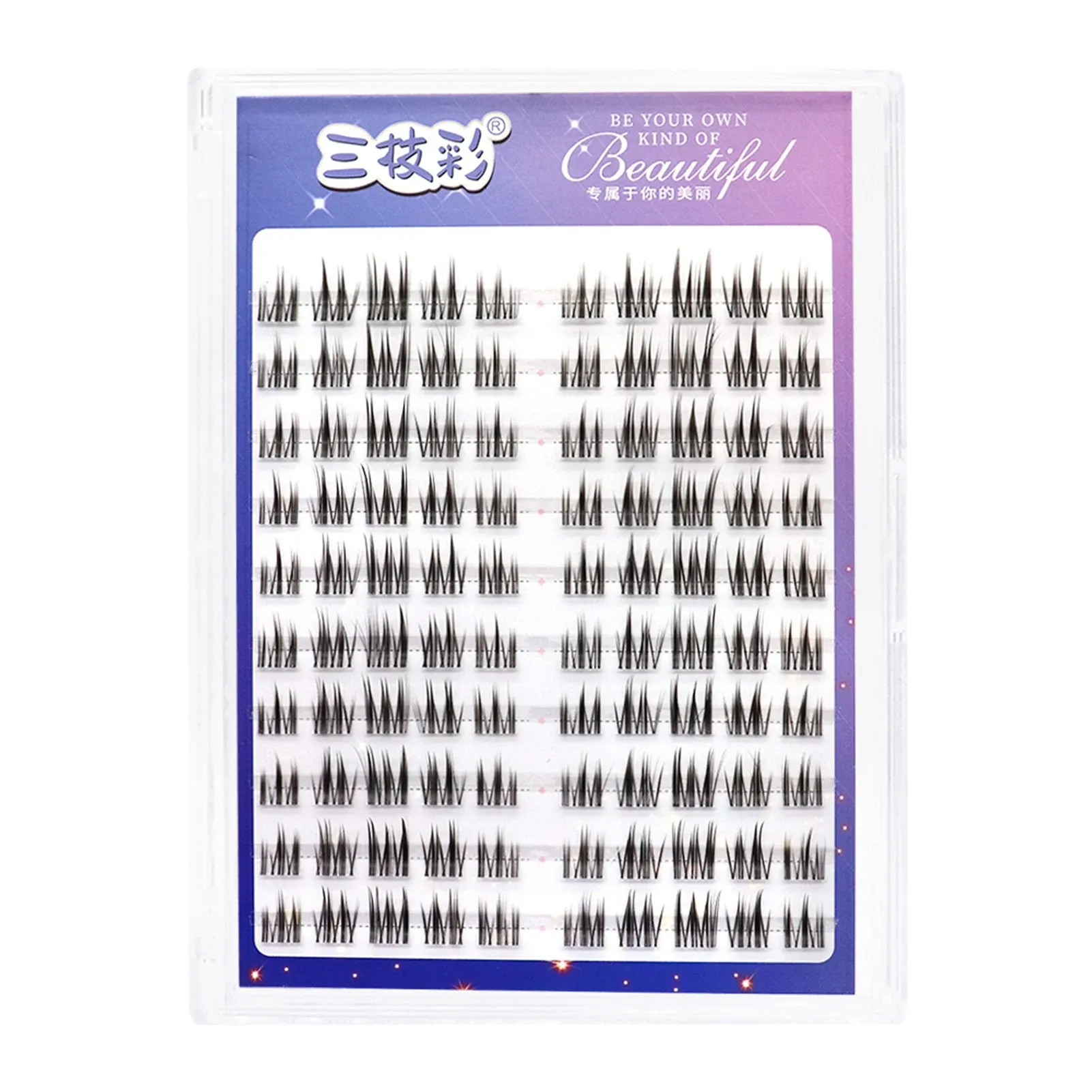 Faux cils C Curl naturels et vaporeux, faux cils auto-adhésifs style manga, idéaux pour les débutantes, accessoires de maquillage pour les yeux 14