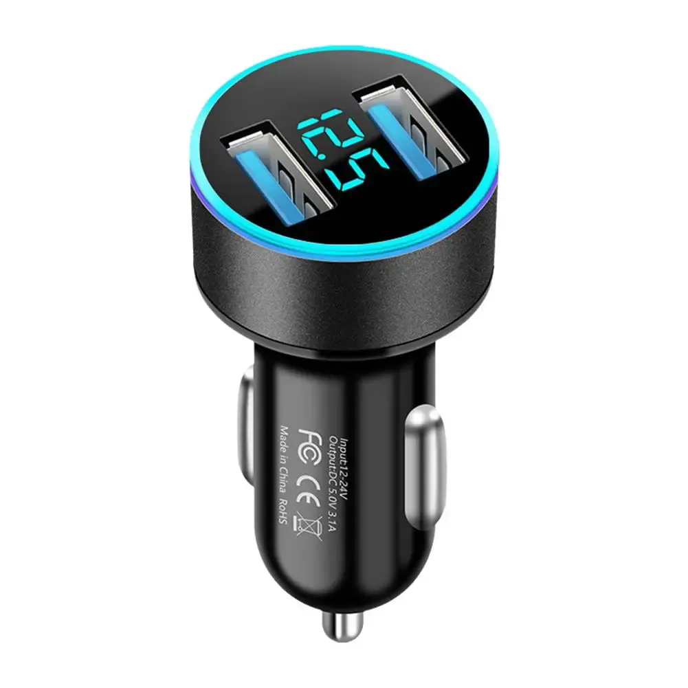PD QC3.0 Double Prise USB 120W Séparateur Allume-Cigare de Voiture 12V 24V, Adaptateur de Chargeur Rapide pour Téléphone et Dashcam 8