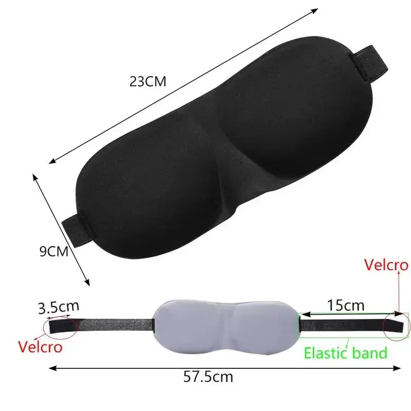 Masque de sommeil occultant, légèreté et portabilité