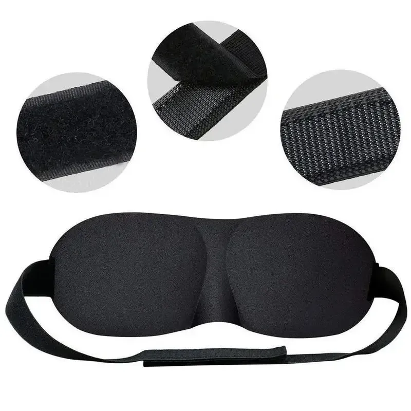 Masque de sommeil occultant, matière douce
