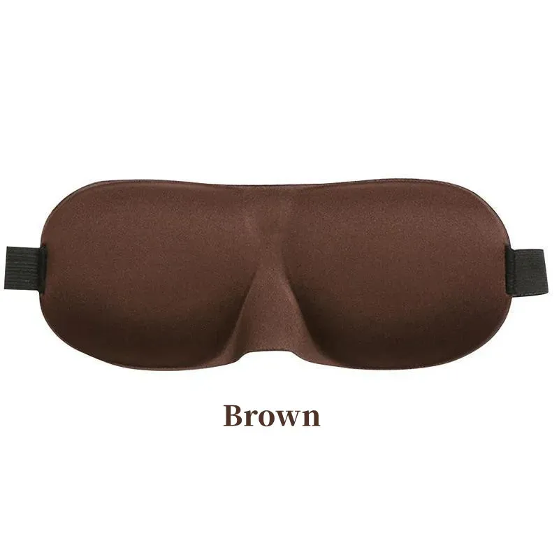 Masque de sommeil occultant pour dormeurs latéraux, bandeau de voyage portable 7